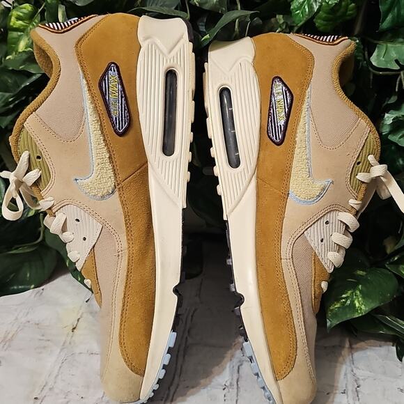 Nike Air Max 90 Varsity Pack Muted Bronze Tan And Brown Sneakers 13 main image 13